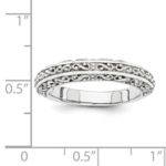 14k White Gold Anniversary Band