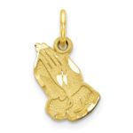 10KT PRAYING HANDS CHARM