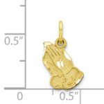 10KT PRAYING HANDS CHARM