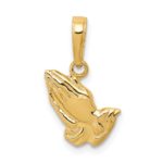 14KT Praying Hands Pendant