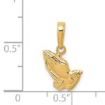 14KT Praying Hands Pendant