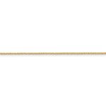 Twisted Box Chain, 14k Yellow Gold