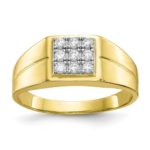 10Kt CZ Men’s Ring