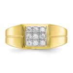 10Kt CZ Men’s Ring