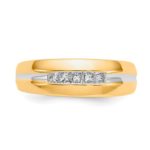 14Kt Diamond Mens Ring