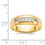 14Kt Diamond Mens Ring