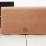 CHANEL Long Lambskin Leather Wallet PINK