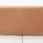 CHANEL Long Lambskin Leather Wallet PINK