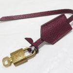 Louis Vuitton Calfskin Clochette Bell Holder and Key