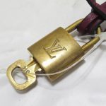 Louis Vuitton Calfskin Clochette Bell Holder and Key