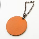 Hermes Orange Key holder