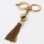 Louis Vuitton Porte Cles Ice Ball Gold Keychain