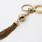 Louis Vuitton Porte Cles Ice Ball Gold Keychain