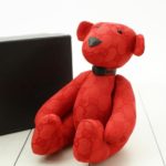 Gucci Red Plush GG Teddy Bear