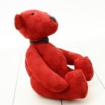 Gucci Red Plush GG Teddy Bear