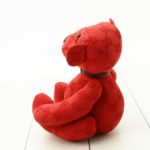 Gucci Red Plush GG Teddy Bear