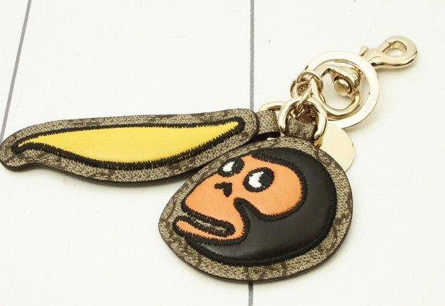 gucci monkey keychain