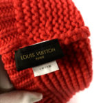 Louis Vuitton Knitted Fire Orange Beanie/ Skull Cap