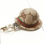 Gucci Beige Hat Keychain