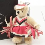 Prada Bear Pink Cheerleader Keychain