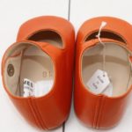 Hermes Leather New Born Baby Shoes