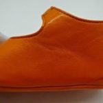 Hermes Leather New Born Baby Shoes