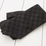 Louis Vuitton Tie Black/Checkered