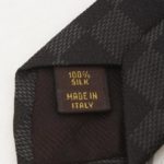 Louis Vuitton Tie Black/Checkered