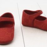 Gucci Red Baby Booties