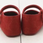 Gucci Red Baby Booties