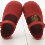 Gucci Red Baby Booties