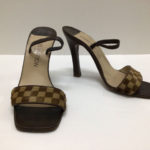 Louis Vuitton Damier Harako Heels