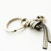 Gucci White Cellarius Keyring - Image 3